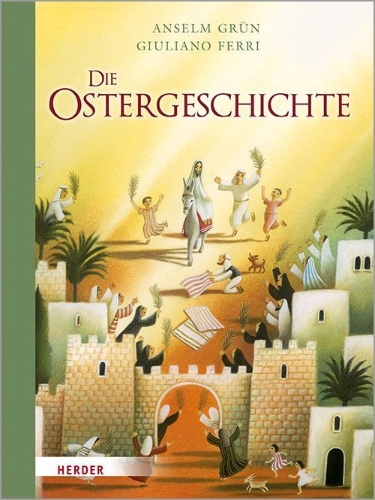 Buchcover und Innenansicht für das Buch: Die Ostergeschichte