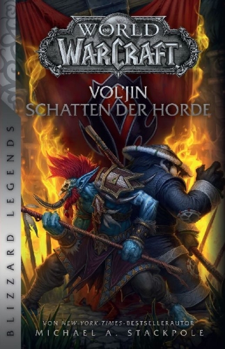Buchcover und Innenansicht für das Buch: World of Warcraft: Vol'jin - Shadow of the Horde