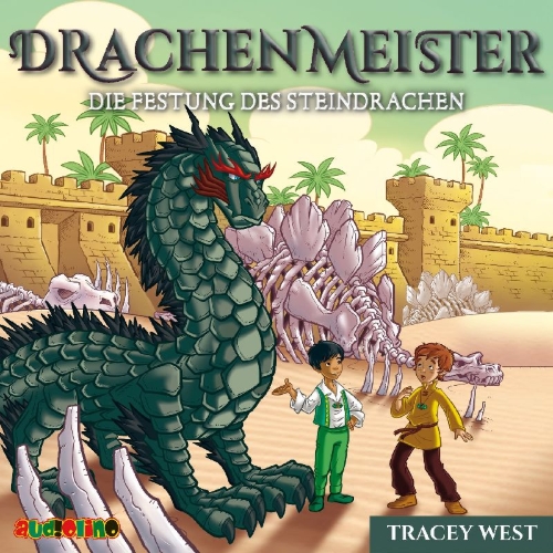 Buchcover und Innenansicht für das Buch: Drachenmeister 17: Die Festung des Steindrachen