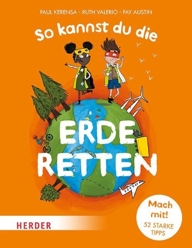 Buchcover und Innenansicht für das Buch: So kannst du die Erde retten