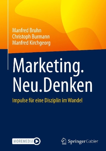 Buchcover und Innenansicht für das Buch: Marketing.Neu.Denken