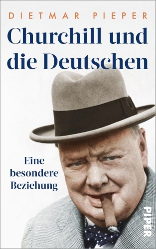 Buchcover und Innenansicht für das Buch: Churchill und die Deutschen