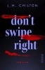 Buchcover und Innenansicht für das Buch: Don't Swipe Right
