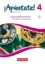 Buchcover und Innenansicht für das Buch: ¡Apúntate! - 2. Fremdsprache - Band 4 - Klassenarbeitstrainer