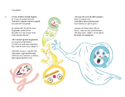 Buchcover und Innenansicht für das Buch: Alphabet der Träume
