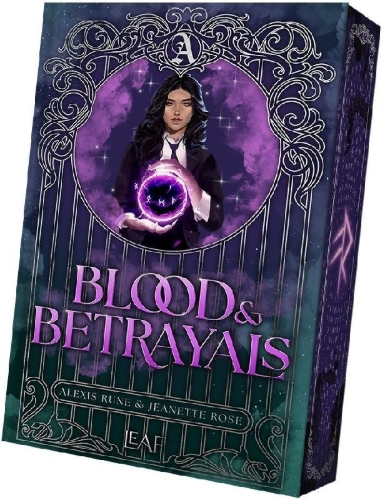 Buchcover und Innenansicht für das Buch: Blood & Betrayals
