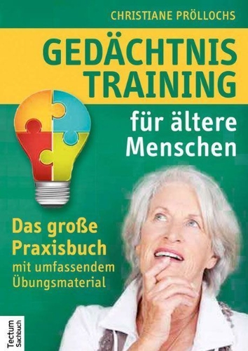 Buchcover und Innenansicht für das Buch: Gedächtnistraining für ältere Menschen