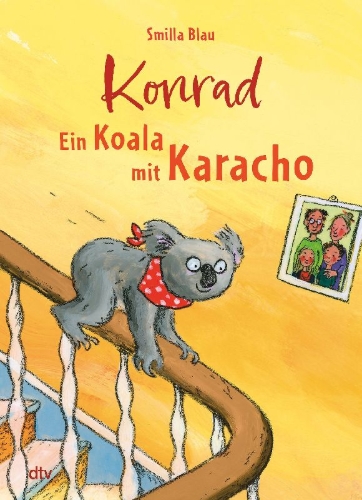 Buchcover und Innenansicht für das Buch: Konrad - Ein Koala mit Karacho