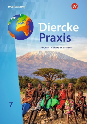 Buchcover und Innenansicht für das Buch: Diercke Praxis SI 7. Schulbuch. Für Gymnasien im Saarland