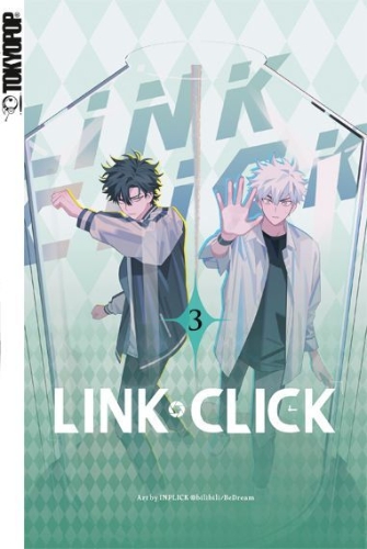 Buchcover und Innenansicht für das Buch: Link Click 03