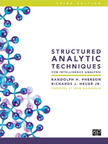 Buchcover und Innenansicht für das Buch: Structured Analytic Techniques for Intelligence Analysis
