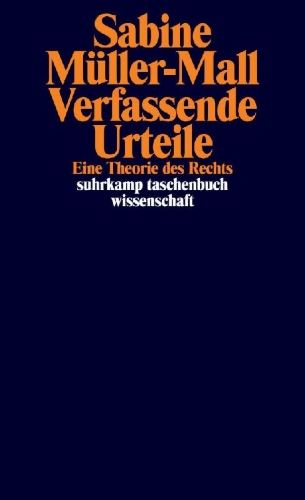 Buchcover und Innenansicht für das Buch: Verfassende Urteile