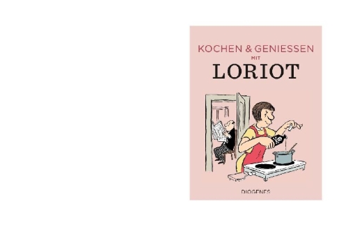 Buchcover und Innenansicht für das Buch: Kochen & genießen mit Loriot