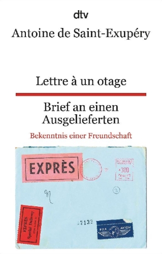 Buchcover und Innenansicht für das Buch: Lettre à un otage Brief an einen Ausgelieferten