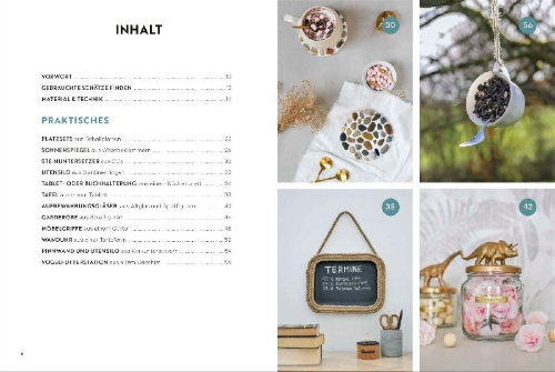 Buchcover und Innenansicht für das Buch: Alte Dinge, neues Leben