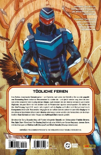 Buchcover und Innenansicht für das Buch: The Vigilante/Eagly Double Feature!