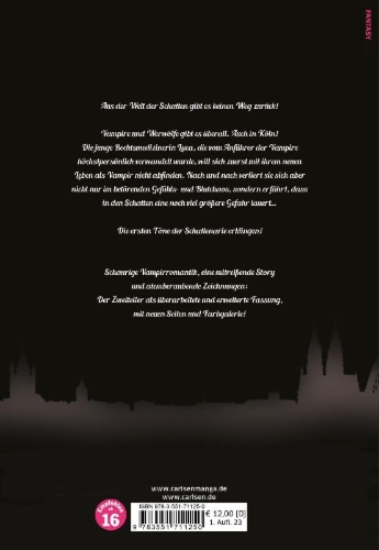 Buchcover und Innenansicht für das Buch: Schattenarie Encore Edition 1