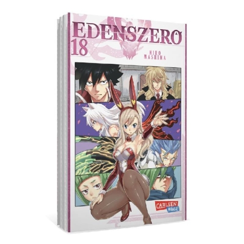 Buchcover und Innenansicht für das Buch: Edens Zero