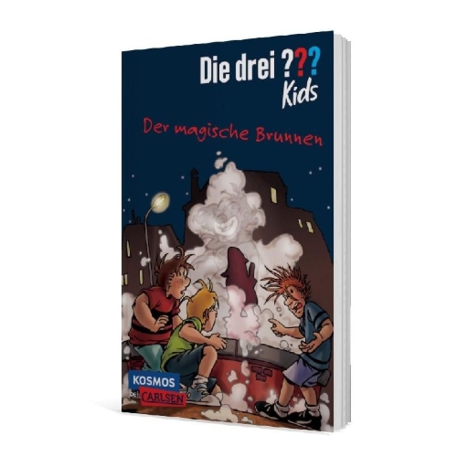Buchcover und Innenansicht für das Buch: Die drei ??? Kids 16: Der magische Brunnen