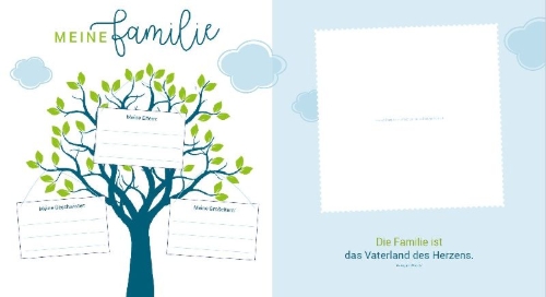 Buchcover und Innenansicht für das Buch: Meine Erstkommunion