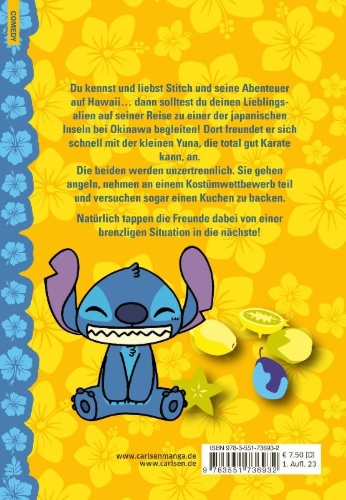 Buchcover und Innenansicht für das Buch: Stitch!