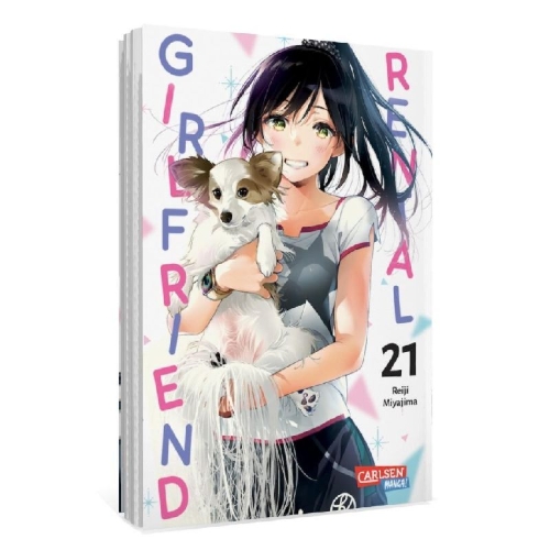 Buchcover und Innenansicht für das Buch: Kanojo, okarishimasu