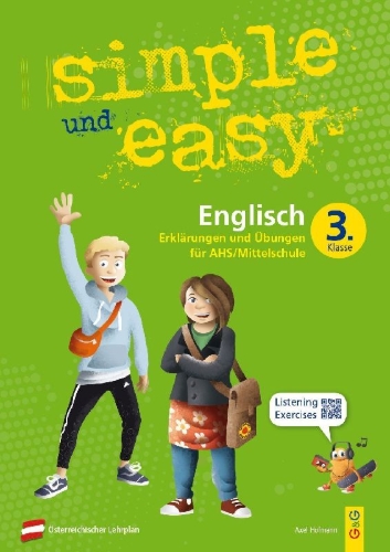 Buchcover und Innenansicht für das Buch: simple und easy Englisch 3