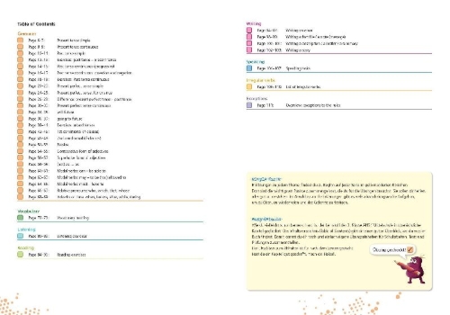 Buchcover und Innenansicht für das Buch: simple und easy Englisch 3