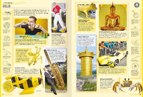 Buchcover und Innenansicht für das Buch: Guinness World Records 2026