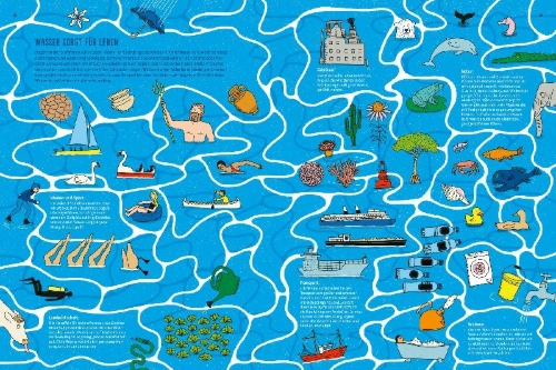 Buchcover und Innenansicht für das Buch: Het Groete Waterboek