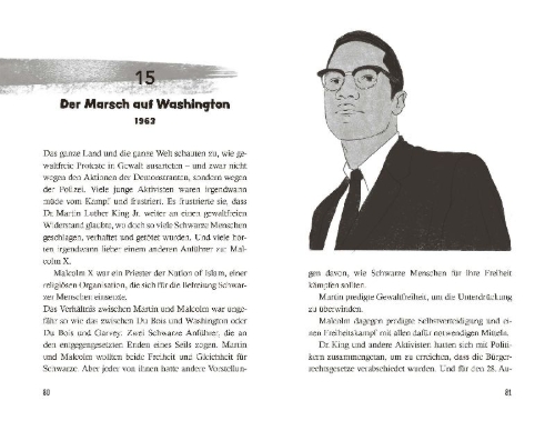 Buchcover und Innenansicht für das Buch: Rassismus, Antirassismus und du