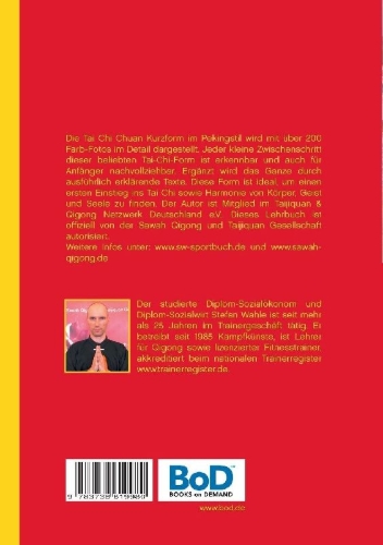 Buchcover und Innenansicht für das Buch: Tai Chi Chuan Pekingstil kurze Form