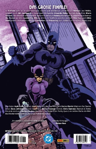 Buchcover und Innenansicht für das Buch: Batman The Long Halloween: The Last Halloween #6-#10