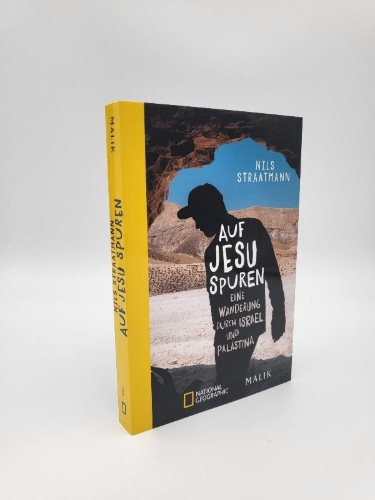 Buchcover und Innenansicht für das Buch: Auf Jesu Spuren