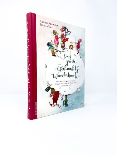 Buchcover und Innenansicht für das Buch: Das große WeihnachtsWunderBuch
