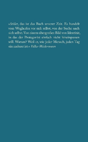 Buchcover und Innenansicht für das Buch: Stiller