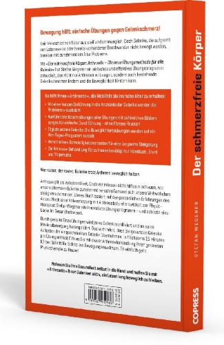 Buchcover und Innenansicht für das Buch: Der schmerzfreie Körper