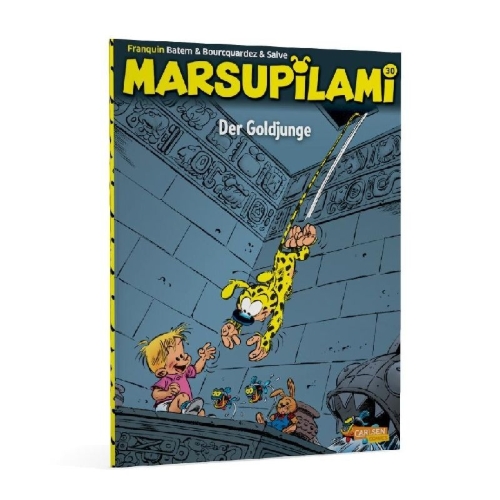 Buchcover und Innenansicht für das Buch: Un fils en or