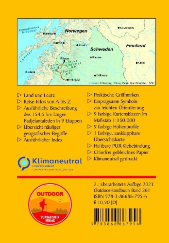 Buchcover und Innenansicht für das Buch: Schweden: Padjelantaleden