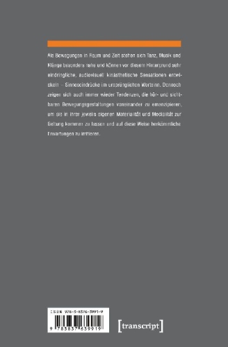 Buchcover und Innenansicht für das Buch: Klänge in Bewegung