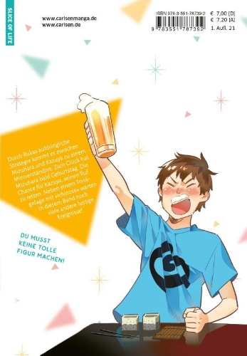 Buchcover und Innenansicht für das Buch: Kanojo, okarishimasu