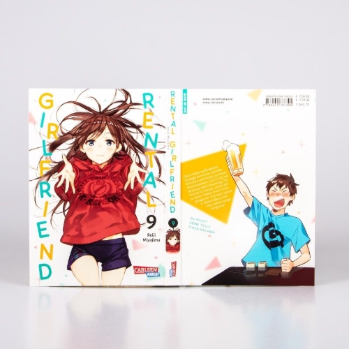 Buchcover und Innenansicht für das Buch: Kanojo, okarishimasu