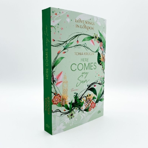 Buchcover und Innenansicht für das Buch: Love Songs in London - Here comes my Sun