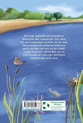 Buchcover und Innenansicht für das Buch: Das neue Geschichtenbuch zur Erstkommunion