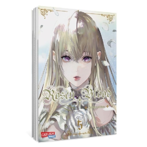 Buchcover und Innenansicht für das Buch: Rosen Blood