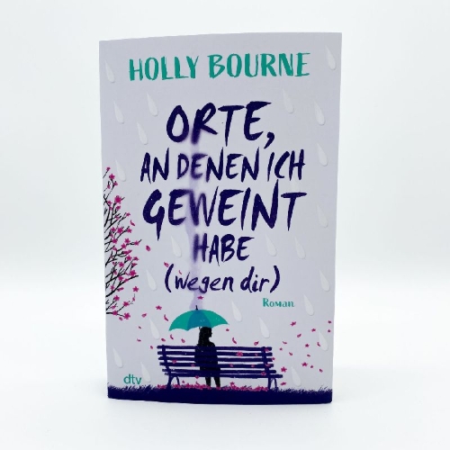 Buchcover und Innenansicht für das Buch: The Places I've Cried in Public
