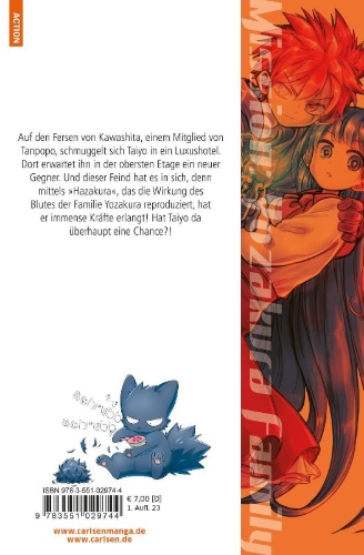 Buchcover und Innenansicht für das Buch: Yozakura-sanchi no Daisakusen