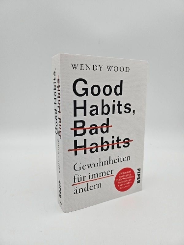 Buchcover und Innenansicht für das Buch: Good Habits, Bad Habits - Gewohnheiten für immer ändern