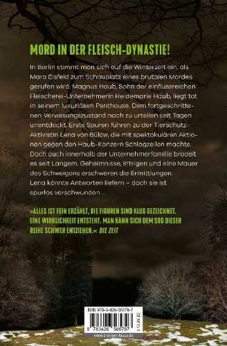 Buchcover und Innenansicht für das Buch: Eisfeld - Fleisch und Blut