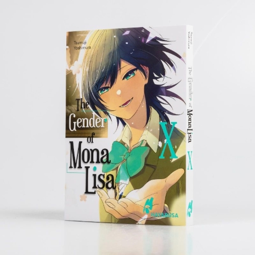 Buchcover und Innenansicht für das Buch: Seibetsu "Mona Lisa" no Kimi he.